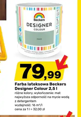 Bricomarche Farba lateksowa Designer oferta