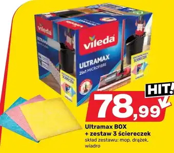 Bricomarche Zestaw mop i wiadro Vileda oferta