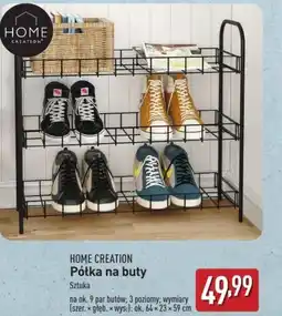 ALDI Półka na buty Home Creation oferta