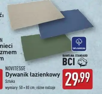 ALDI Dywanik łazienkowy Novitesse oferta