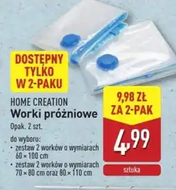 ALDI Worki do pakowania próżniowego Home Creation oferta