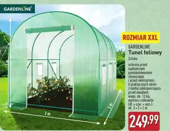 ALDI Tunel foliowy Gardenline oferta