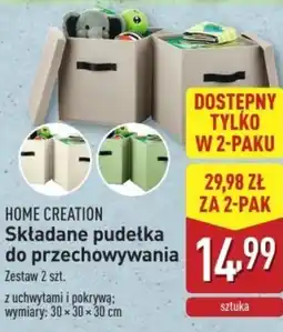 ALDI Pudełko składane Home Creation oferta