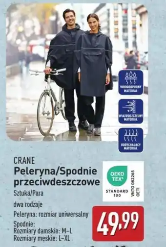 ALDI Peleryna Crane oferta