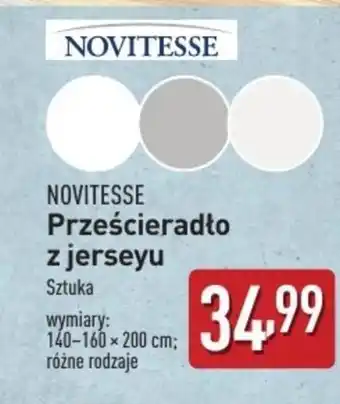 ALDI Prześcieradło Novitesse oferta