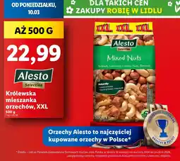 Lidl Mieszanka orzechów królewska Alesto oferta