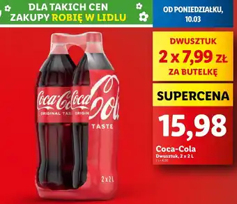 Lidl Napój Coca-Cola oferta