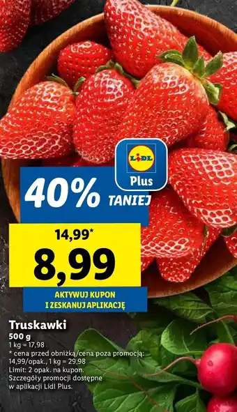 Lidl Truskawki oferta