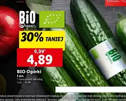 Lidl Ogórki Bio Organic oferta