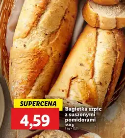 Lidl Bagietka z suszonymi pomidorami oferta