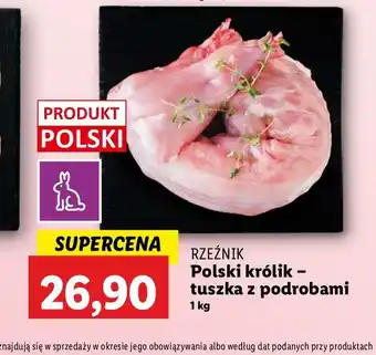 Lidl Królik z podrobami Rzeźnik Codzienna Dostawa oferta