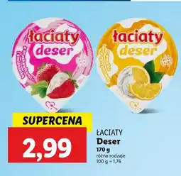 Lidl Deser o smaku tarty cytrynowej Łaciaty oferta