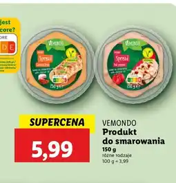 Lidl Produkt do smarowania caprese Vemondo oferta