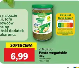 Lidl Pesto basil Vemondo oferta