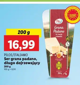 Lidl Ser grana padano Pilos oferta