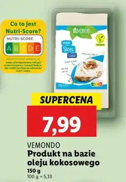 Lidl Ser classic na bazie oleju kokosowego Vemondo oferta