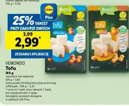 Lidl Tofu wędzone Vemondo oferta