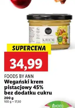 Krem pistacjowy Foods By Ann