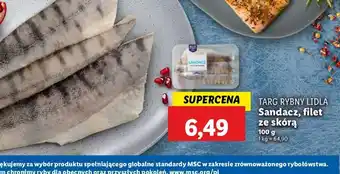 Lidl Sandacz filet Targ Rybny Lidla oferta