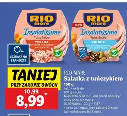 Lidl Sałatka z tuńczykiem quinoa Rio Mare Insalatissime oferta