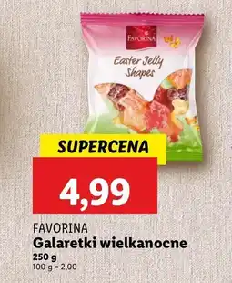 Lidl Galaretka wielkanocna Favorina oferta