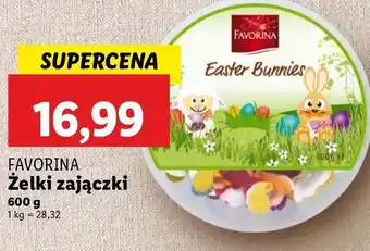 Lidl Żelki świąteczne Favorina oferta