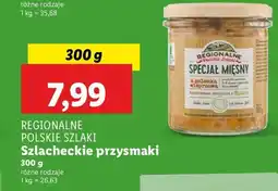 Lidl Specjał mięsny Regionalne Szlaki oferta