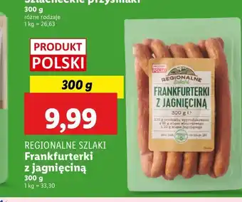 Lidl Frankfurterki z jagnięciną Regionalne Szlaki oferta