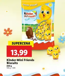 Lidl Ciastka Kinder Mini Friends oferta