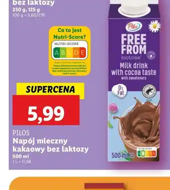 Lidl Napój mleczny kakaowy Pilos oferta