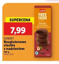 Lidl Ciastka czekoladowe Sondey oferta