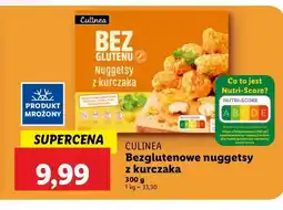 Lidl Nuggetsy z kurczaka Culinea oferta