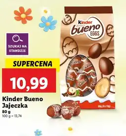 Lidl Jajka orzechowe Kinder Bueno oferta