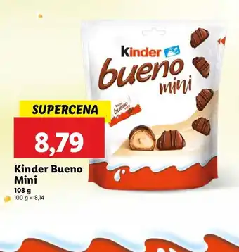 Lidl Baton Kinder Bueno Mini oferta