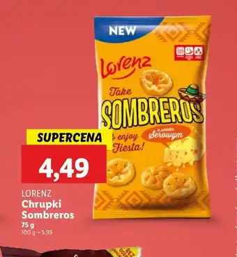 Lidl Chrupki sombreros ser Lorenz oferta