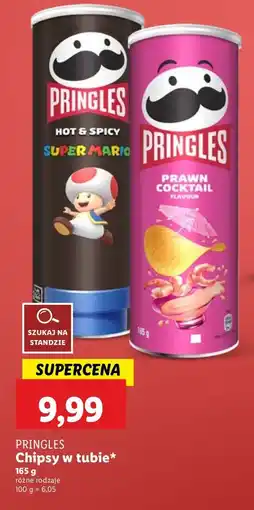 Lidl Chipsy prawn cocktail Pringles oferta