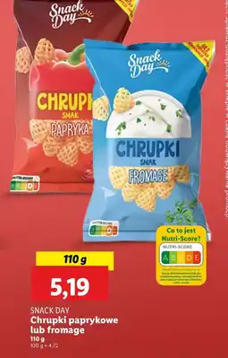 Lidl Chrupki fromage Snack Day oferta