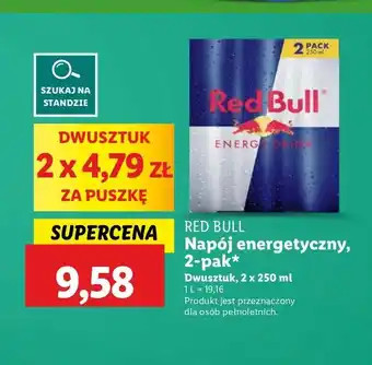 Lidl Napój energetyczny Red Bull oferta