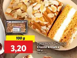 Lidl Ciasto krówka Chojecki oferta