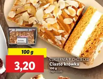 Lidl Ciasto krówka Chojecki oferta