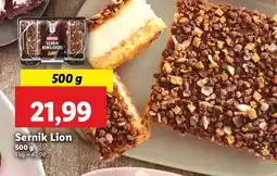 Lidl Sernik lion oferta