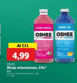 Lidl Napój witaminy i minerały Oshee Vitamin Water oferta