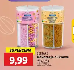 Lidl Posypka wiosenny mix zółty Belbake oferta