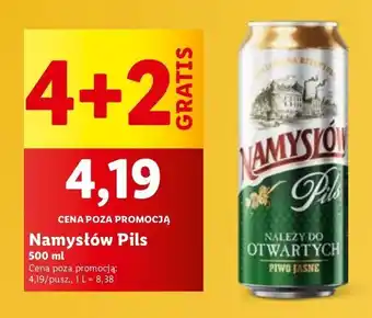 Lidl Piwo Namysłów Pils oferta