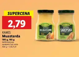 Lidl Musztarda ostra Kamis oferta