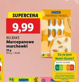 Lidl Marchewki marcepanowe Belbake oferta