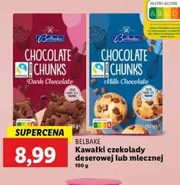 Lidl Kawałki czekolady mlecznej Belbake oferta