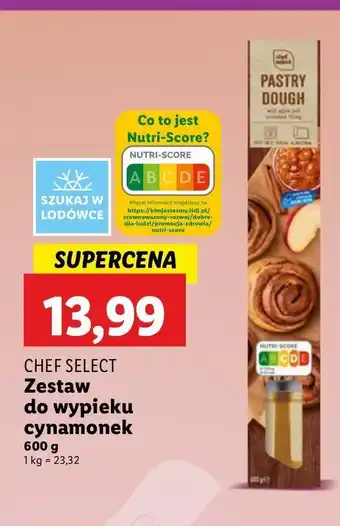 Lidl Zestaw na cynamonki Chef Select oferta