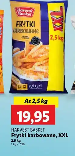 Lidl Frytki karbowane Harvest Basket oferta