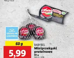 Lidl Ser mini proteinowy Babybel oferta